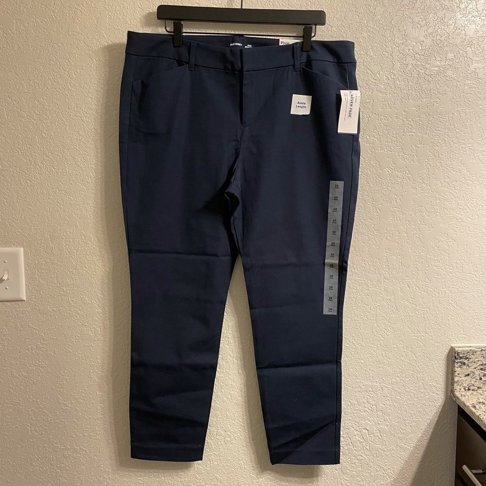 Navy Blue Old Navy Dress Pants size 16